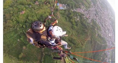 Vuelo en Parapente